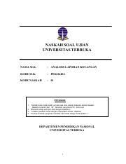 Maybe you would like to learn more about one of these? Metode Penelitian Pdf Naskah Soal Ujian Universitas Terbuka Nama M K Metode Penelitian Kode M K Espa4315 Kode Naskah 04 Petunjuk 1 2 3 4 Telitilah Course Hero