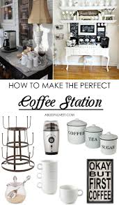 Cover any imperfections with baskets. Coffee Bar Ideas How To Make A Coffee Bar At Home