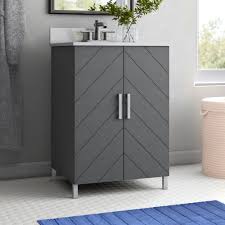 The best selection of bathroom vanities in west palm beach is at royal bath place and includes vanities of all types and sizes. Zipcode Design Matteo 24 Single Bathroom Vanity Set Reviews Wayfair