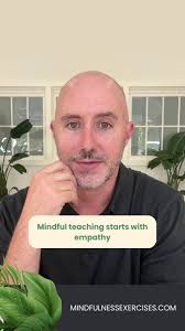 Mindfulness teaching isn’t just about sharing techniques..., It's about  CONNECTION. , At the heart of it all lies something powerful...,  COMPASSION. , When we teach from a place of genuine care,, we… ...