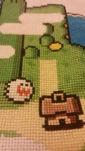 As awesome as mario is, i think he's a pretty flat character. This Reddit User Is Cross Stitching The Map From Super Mario World Funstock