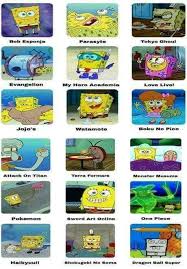 A turma do calça quadrada está a sua espera para se divertir tirando várias fotos engraçadas. La Referencias De Bob Esponja Al Anime Anime Amino
