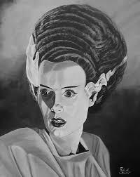 Maybe you would like to learn more about one of these? Bride Of Frankenstein Painting By Robert Steen