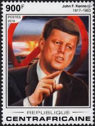 JFK: USA PRESIDENT JOHN F. KENNEDY & Jackie/Jacqueline/Presidential Seal  Stamp £1.72