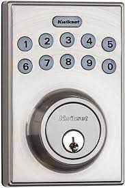 If you have kwikset locks, it isn't that difficult to do. Kwikset 92640 001 Contemporary Electronic Keypad Single Cylinder Deadbolt With 1 Touch Motorized Locking Satin Nickel Amazon Com