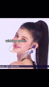 Winking queen #danielle #newjeans
