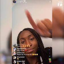 Coco gauff was left 'screaming' after beyonce's mum posted about her wimbledon fairytale on instagram as teenager reveals she will spend £160,000 prize money on hoodies. Tennis Channel Coco Gauff Ig Live Facebook