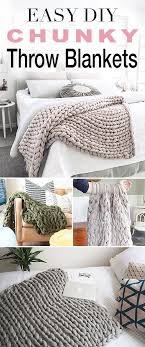 Diy | chunky blanket workshop. How To Make A Chunky Knit Blanket The Budget Decorator Throw Blanket Diy Blanket Diy Easy Diy