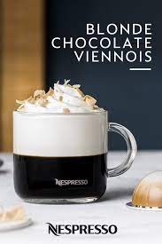 Blonde Chocolate Viennois Recipe Nespresso Recipes Coffee Recipes Creamy Recipes