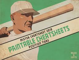 Get a printable cheatsheet for 2021 mlb fantasy rankings broken down by positons. 2019 Position Tiers For Fantasy Baseball Printable Pdf Cheatsheets Mr Cheatsheet Fantasy Baseball Draft Tools And Research
