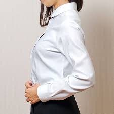 レディースシャツ grace field 形態安定 スリム ストレッチ ショートポイント ブラウス レディース 女性 シャツ ブラウス オフィス リクルート 7号 9号 11号 13号 長袖 白 ホワイト lbh200 200 レディース ワイシャツ レディース シャツ レディース
