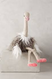 Olivia Ostrich Stuffed Animal Animals Ostrich Baby Kids