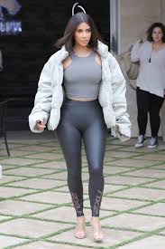 Kim Kardashian West Says Scuba Pants Are The New Leggings Kim Kardashian Leggings Kim Kardashian Outfits Kardashian Style