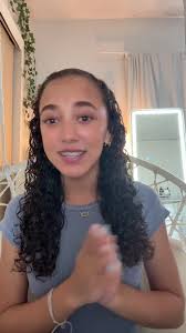 Trending Curly Hair Routine