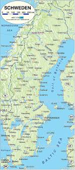 Wenn ihr eine markierung anklickt, bekommt ihr kurzinfos zu dem betreffenden reiseziel. Karte Von Schweden Land Staat Welt Atlas De
