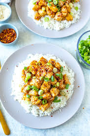 You'll want to cook up some white or brown rice, like at the restaurant. Copycat Chang S Spicy Chicken The Girl On Bloor