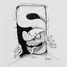 Coloring pages >> animal >> worm >> page 1. Nate Call On Twitter Inktober Day 20 Bridge Worm Interneturbanlegend Trevorhenderson Bridgeworm Inktober2020 Inktober Inktober2020day20 Illustration Art Drawing Https T Co Qvrzlzeig2
