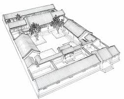 Siheyuan Maison Traditionnelle Japonaise Plan De Maison Japonaise Maison Japonaise