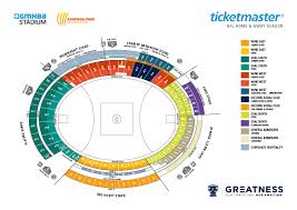Gmhba Stadium Seating Map Austadiums