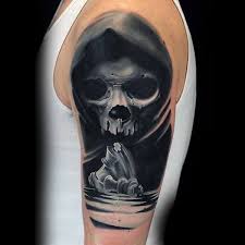 Black And Grey Tattoo Design 103 Best Black And Grey Tattoos In 2020 Cool And Unique Designs Skull Tattoos Tattoos For Guys Black And Grey Tattoos For Men