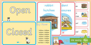 Creatures large and small teach, delight, and offer a special kind of companionship. Pet Shop Dramatic Play Pack Role Play Teacher Made