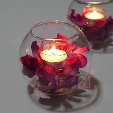 O Roselif Brand 1 X Crystal Glass Candlestick Wedding Wedding Decoration Hanging Candle Holders Rom Candle Sticks Wedding Hanging Candles Candle Centerpieces