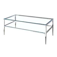 Low table/coffee table on chrome hairpin legs. Aubrey Coffee Table Chrome Homes Inside Out Target