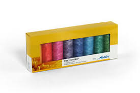 Details About Mettler Poly Sheen 100 Polyester Pastels 8 Pack Sewing Thread Embroidery Crafts