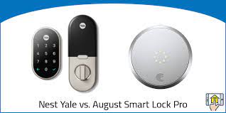 If you like nest devices, you could do a nest yale lock, plus a nest doorbell, . Nest Yale Vs August Smart Lock Pro
