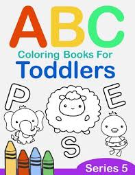 Show your kids a fun way to learn the abcs with alphabet printables they can color. Abc Coloring Books For Toddlers Series 5 A To Z Coloring Sheets Jumbo Alphabet Coloring Pages For Preschoolers Abc Coloring Sheets For Kids Ages 2 4 Toddlers And Kindergarten By Salmon Sally