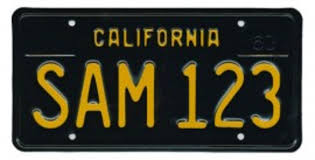 The new plates cost $50 and anyone can order them, regardless of your car's age. Black Plate License Plates Returning To California Old Cars Weekly