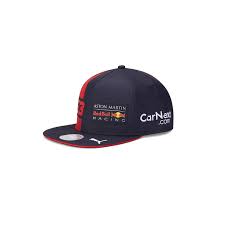 Max Verstappen Aston Martin Red Bull Racing Flat Team Kinder Kappe Bekleidungsartikel Mutzen Fahrer Max Verstappen Hersteller Formel 1 Red Bull Racing F1 Team Gadzetyrajdowe Pl