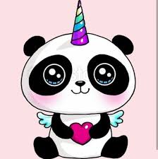 Unicorn Cute Pandacorn Cute Kawaii Drawings Cute Panda Drawing Kawaii Panda
