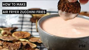 For this example, i am using an air fryer oven…but a normal air fryer works just as well. Air Fryer Zucchini Chips Easy Recipe Youtube