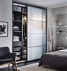 In our mudroom ikea pax wardrobes provided the perfect storage solution. Pax Wardrobe Frame Black Brown 50x58x236 Cm Ikea