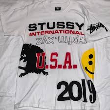 Just in time for the 4th of july, stussy, cactus plant flea market and dover street market los angeles have dropped the ultimate summer collaboration. Stussy Shirts Stssy X Cactus Plant Flea Market Tee Mens Sm Poshmark
