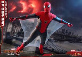 It's inspired by a bunch of different looks in. Hot Toys Spider Man Far From Home Upgraded Suit Spider Man Sixth Scale Figure