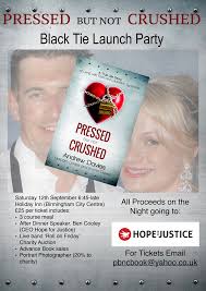 PRESSED BUT NOT CRUSHED Black Tie Launch Party