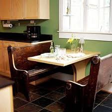 Old School Bench Or Small Church Pew Banquette Kitchen Nook Banquette Kitchen Booths