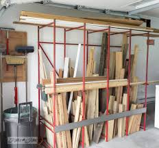 Diy lumber and plywood storage cart. 12 Diy Lumber Storage Racks Dream Design Diy