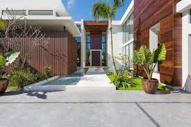 Courtyard homes provide an elegant protected space for entertaining as the house acts as a wind barrier for the patio space. Houses For Sale With Incredible Courtyards Loveproperty Com