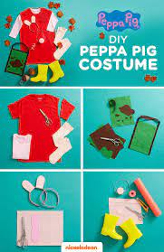 Diy Peppa Pig Costume Peppa Pig Halloween Costume Pig Halloween Costume Pig Costumes
