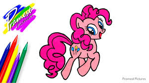 Salah satu obyek yang bisa digunakan untuk mewarnai yaitu gambar kuda poni. Pinkie Pie 3 Cara Menggambar Dan Mewarnai Gambar Kuda Poni Untuk Anak Youtube