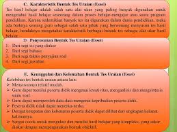 Check spelling or type a new query. Menyusun Bentuk Tes Jawaban Singkat Dan Bentuk Tes Uraian Essei Ppt Download