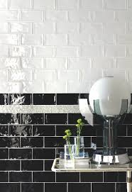 Black And White Bricks Design Tonalite Silk These Black And White Bricks And Decorative Strip Create A Classic And Glossy Look Tonalite Cersai Old Brick Wall White Brick Painted Brick