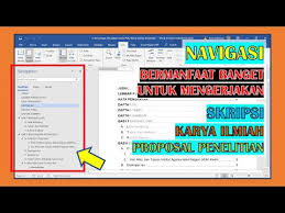 New Cara Membuat Navigasi Di Microsoft Word