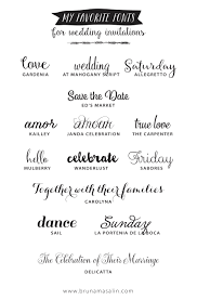 My Favorite Fonts For Wedding Invitations Bruna Masalin Wedding Invitation Fonts Lettering Tutorial Fonts Romantic Fonts