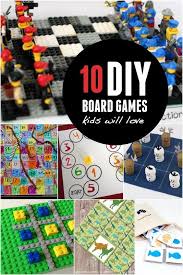 10 Diy Board Games Kids Will Love Board Games Diy Homemade Board Games Christmas Games For Kids