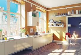 Everything in the kitchen, including cabinets, sink. 20 Important Vastu Tips For Kitchen