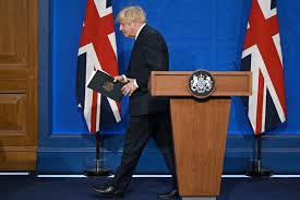 Johnson, who has received both doses of a vaccine, is isolating at his country residence until july 26 after he was identified as a close contact of health minister sajid javid. Wcie0ki Wvxe0m